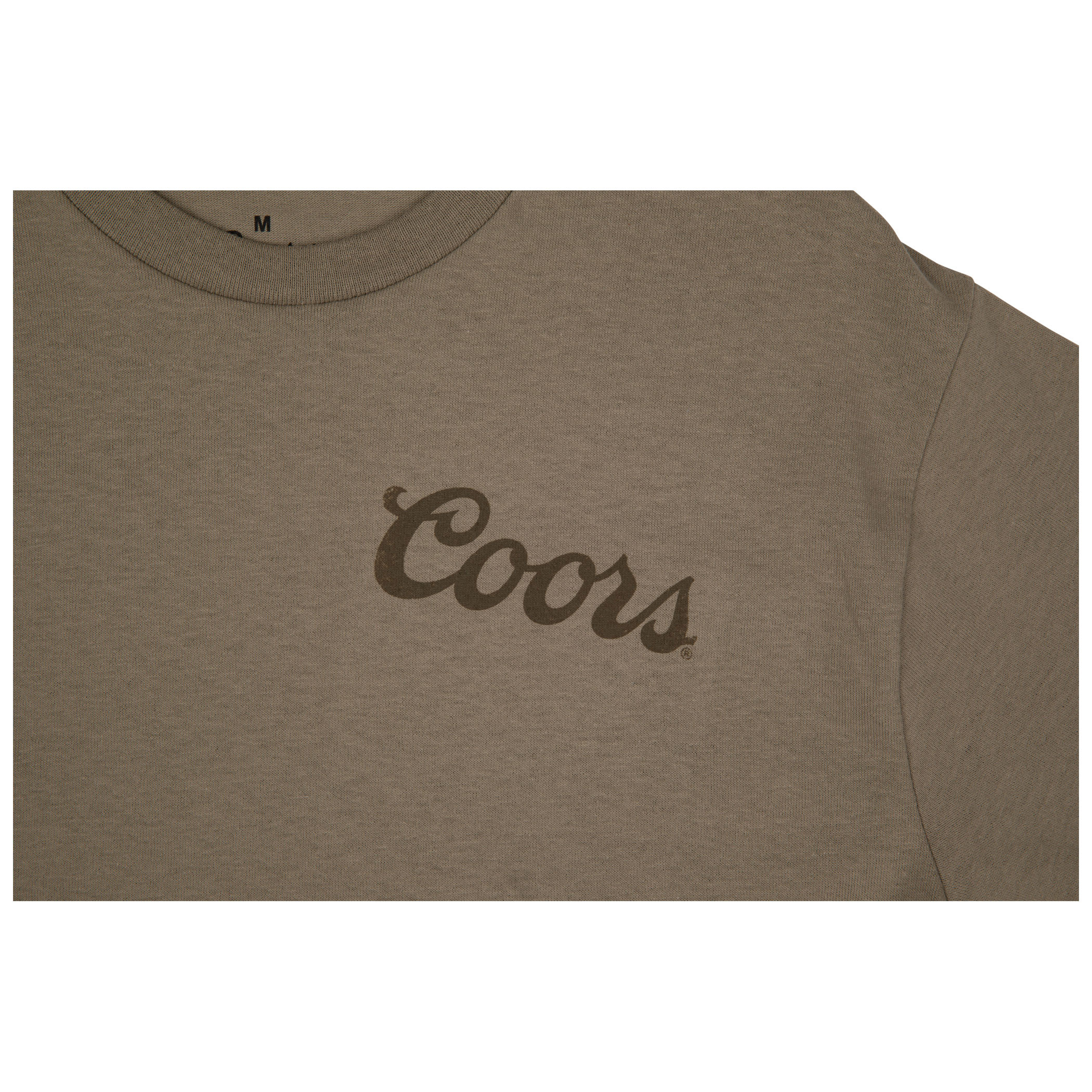 Coors Banquet Rodeo Bull Rider Front and Back Print T-Shirt